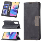 Custodia in pelle con giunzione magnetica per Xiaomi Poco X3