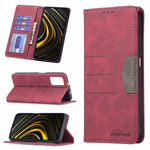 Custodia in pelle con giunzione magnetica per Xiaomi Poco X3