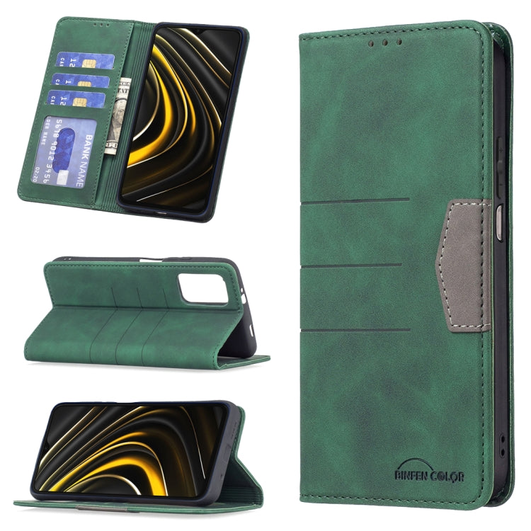 Custodia in pelle con giunzione magnetica per Xiaomi Poco X3