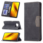 Custodia in pelle con giunzione magnetica per Xiaomi Poco X3