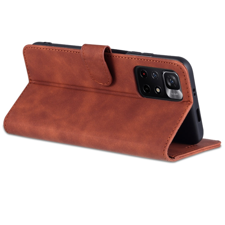 Custodia portafoglio in pelle per Xiaomi Redmi Note 11