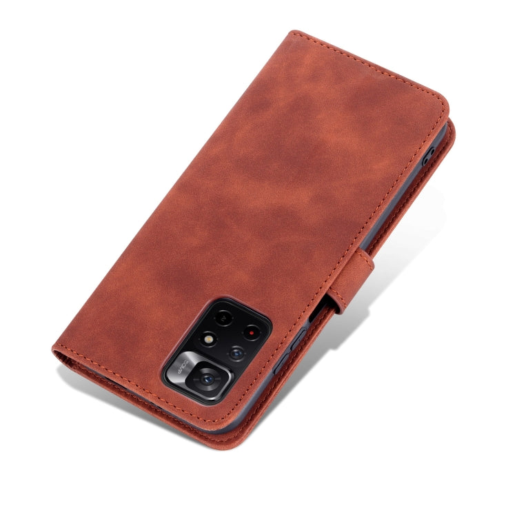 Custodia portafoglio in pelle per Xiaomi Redmi Note 11