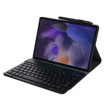 Custodia in pelle per tastiera Bluetooth ultrasottile A08 per Samsung Galaxy Tab A8 2021 SM-X205 / SM-X200, A08