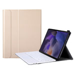 Custodia in pelle per tastiera Bluetooth ultrasottile A08-A con touchpad per Samsung Galaxy Tab A8 2021 SM-X205 / SM-X200, A08-A