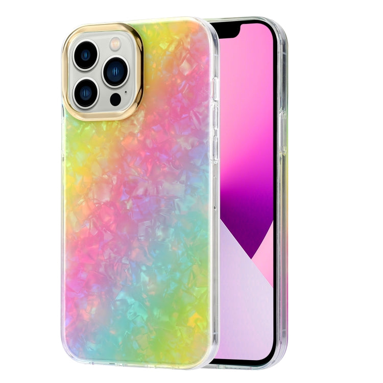 Cassa del telefono con struttura a conchiglia galvanica, For iPhone 13, For iPhone 13 Pro, For iPhone 13 Pro Max