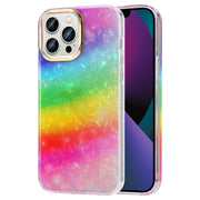 Cassa del telefono con struttura a conchiglia galvanica, For iPhone 13, For iPhone 13 Pro, For iPhone 13 Pro Max