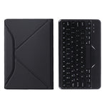 BA08 Diamond Texture Custodia in pelle per tastiera Bluetooth con supporto posteriore a triangolo per Samsung Galaxy Tab A8 2021 SM-X205 / SM-X200, BA08