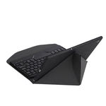 BA08 Diamond Texture Custodia in pelle per tastiera Bluetooth con supporto posteriore a triangolo per Samsung Galaxy Tab A8 2021 SM-X205 / SM-X200, BA08