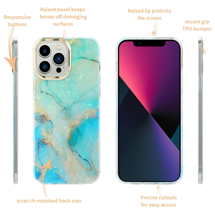 Custodia in marmo per iPhone 12 Pro Max in TPU e PC