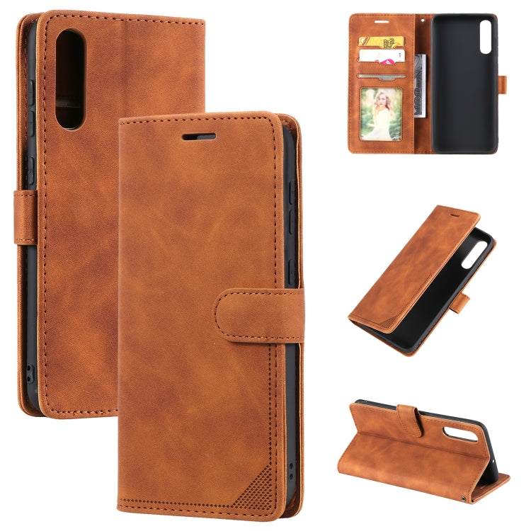Custodia per telefono in pelle con vibrazione orizzontale con spazzola antifurto Skin Feel, For Samsung Galaxy A72 5G / 4G, For Samsung Galaxy A21s, For Samsung Galaxy A70, For Samsung Galaxy A21