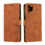 Custodia per telefono in pelle con vibrazione orizzontale con spazzola antifurto Skin Feel, For Samsung Galaxy A12, For Samsung Galaxy S20 Ultra, For Samsung Galaxy A32 5G, For Samsung Galaxy Note10+