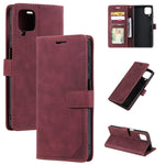 Custodia per telefono in pelle con vibrazione orizzontale con spazzola antifurto Skin Feel, For Samsung Galaxy A12, For Samsung Galaxy S20 Ultra, For Samsung Galaxy A32 5G, For Samsung Galaxy Note10+