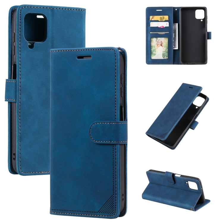 Custodia per telefono in pelle con vibrazione orizzontale con spazzola antifurto Skin Feel, For Samsung Galaxy A12, For Samsung Galaxy S20 Ultra, For Samsung Galaxy A32 5G, For Samsung Galaxy Note10+