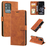 Custodia per telefono in pelle con vibrazione orizzontale con spazzola antifurto Skin Feel, For Samsung Galaxy A12, For Samsung Galaxy S20 Ultra, For Samsung Galaxy A32 5G, For Samsung Galaxy Note10+