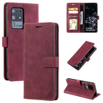 Custodia per telefono in pelle con vibrazione orizzontale con spazzola antifurto Skin Feel, For Samsung Galaxy A12, For Samsung Galaxy S20 Ultra, For Samsung Galaxy A32 5G, For Samsung Galaxy Note10+