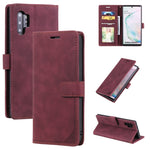 Custodia per telefono in pelle con vibrazione orizzontale con spazzola antifurto Skin Feel, For Samsung Galaxy A12, For Samsung Galaxy S20 Ultra, For Samsung Galaxy A32 5G, For Samsung Galaxy Note10+