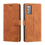 Custodia per telefono in pelle con vibrazione orizzontale con spazzola antifurto Skin Feel, For Samsung Galaxy Note20, For Samsung Galaxy A71, For Samsung Galaxy A40, For Samsung Galaxy S21+ 5G