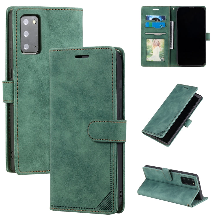 Custodia per telefono in pelle con vibrazione orizzontale con spazzola antifurto Skin Feel, For Samsung Galaxy Note20, For Samsung Galaxy A71, For Samsung Galaxy A40, For Samsung Galaxy S21+ 5G
