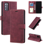 Custodia per telefono in pelle con vibrazione orizzontale con spazzola antifurto Skin Feel, For Samsung Galaxy Note20, For Samsung Galaxy A71, For Samsung Galaxy A40, For Samsung Galaxy S21+ 5G