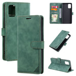 Custodia per telefono in pelle con vibrazione orizzontale con spazzola antifurto Skin Feel, For Samsung Galaxy Note20, For Samsung Galaxy A71, For Samsung Galaxy A40, For Samsung Galaxy S21+ 5G