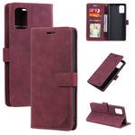 Custodia per telefono in pelle con vibrazione orizzontale con spazzola antifurto Skin Feel, For Samsung Galaxy Note20, For Samsung Galaxy A71, For Samsung Galaxy A40, For Samsung Galaxy S21+ 5G