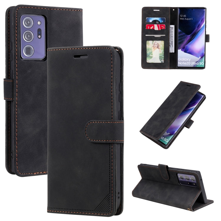Custodia per telefono in pelle con vibrazione orizzontale con spazzola antifurto Skin Feel, For Samsung Galaxy S21 Ultra 5G, For Samsung Galaxy Note20 Ultra, For Samsung Galaxy S20 FE, For Samsung Galaxy S21 5G