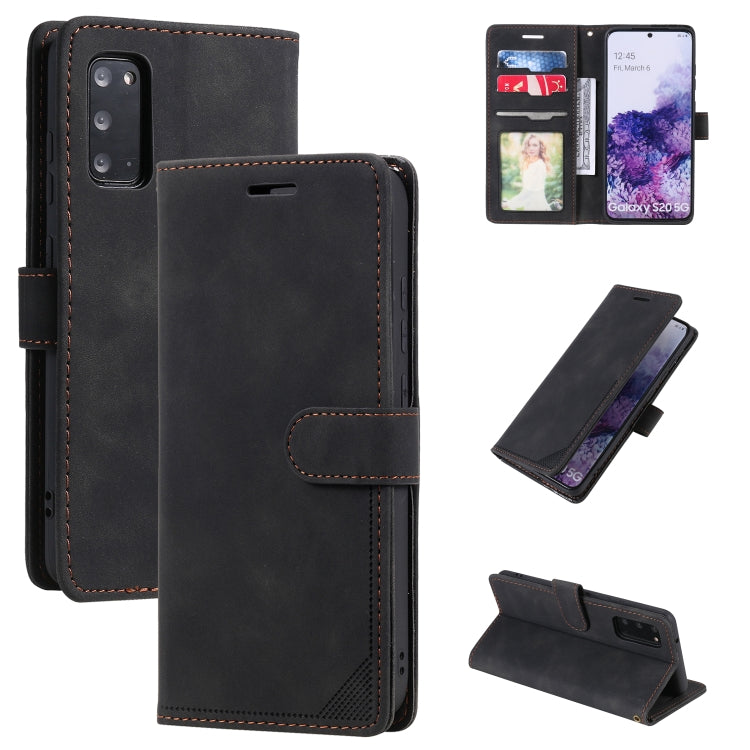 Custodia per telefono in pelle con vibrazione orizzontale con spazzola antifurto Skin Feel, For Samsung Galaxy S20, For Samsung Galaxy A32 4G, For Samsung Galaxy A22 5G, For Samsung Galaxy A03s EU Version