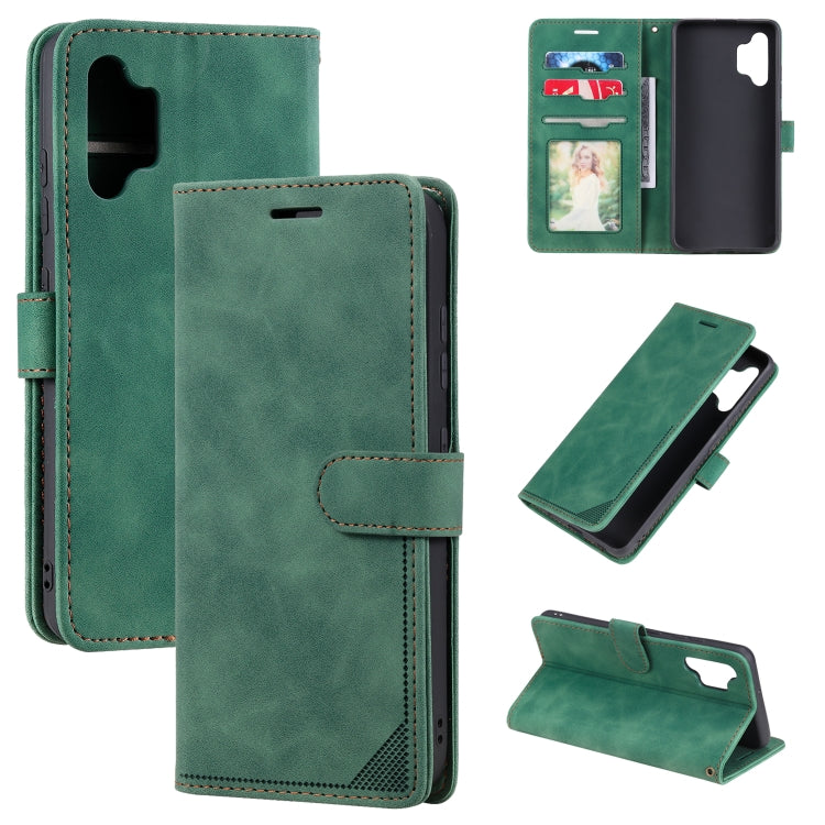 Custodia per telefono in pelle con vibrazione orizzontale con spazzola antifurto Skin Feel, For Samsung Galaxy S20, For Samsung Galaxy A32 4G, For Samsung Galaxy A22 5G, For Samsung Galaxy A03s EU Version