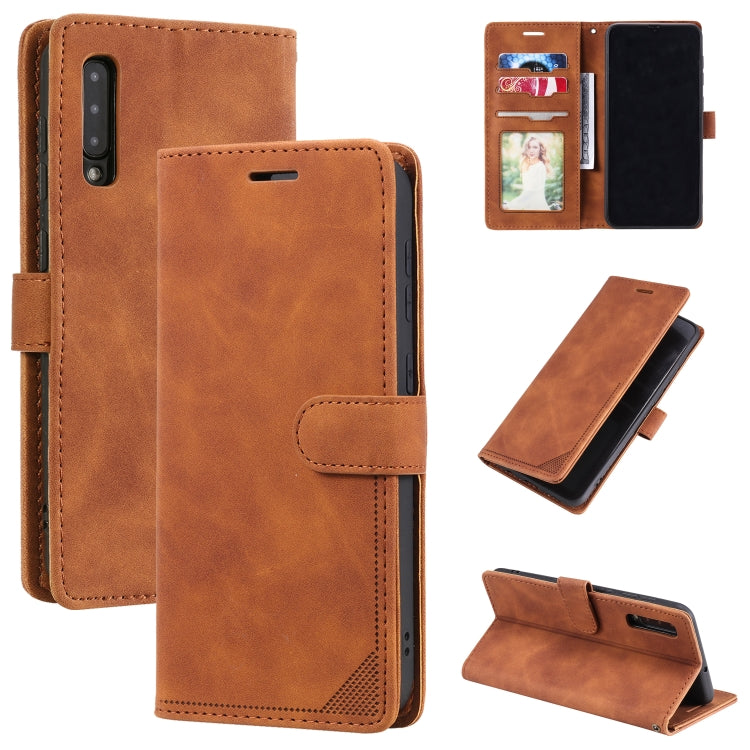 Custodia per telefono in pelle con vibrazione orizzontale con spazzola antifurto Skin Feel, For Samsung Galaxy A50, For Samsung Galaxy A22, For Samsung Galaxy A42 5G, For Samsung Galaxy A52 5G / 4G