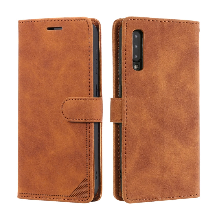 Custodia per telefono in pelle con vibrazione orizzontale con spazzola antifurto Skin Feel, For Samsung Galaxy A50, For Samsung Galaxy A22, For Samsung Galaxy A42 5G, For Samsung Galaxy A52 5G / 4G
