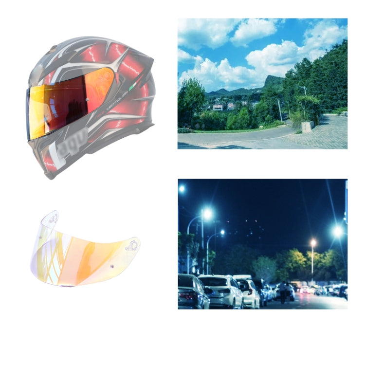 Visiera per casco moto Lente antivento anti-UV per AGV K1 / K3SV / K5