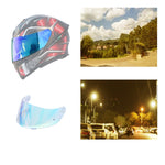 Visiera per casco moto Lente antivento anti-UV per AGV K1 / K3SV / K5