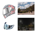 Visiera per casco moto Lente antivento anti-UV per AGV K1 / K3SV / K5