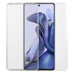 Custodia per telefono trasparente all-inclusive a doppia faccia ultrasottile in PC + TPU, For Xiaomi 11T
