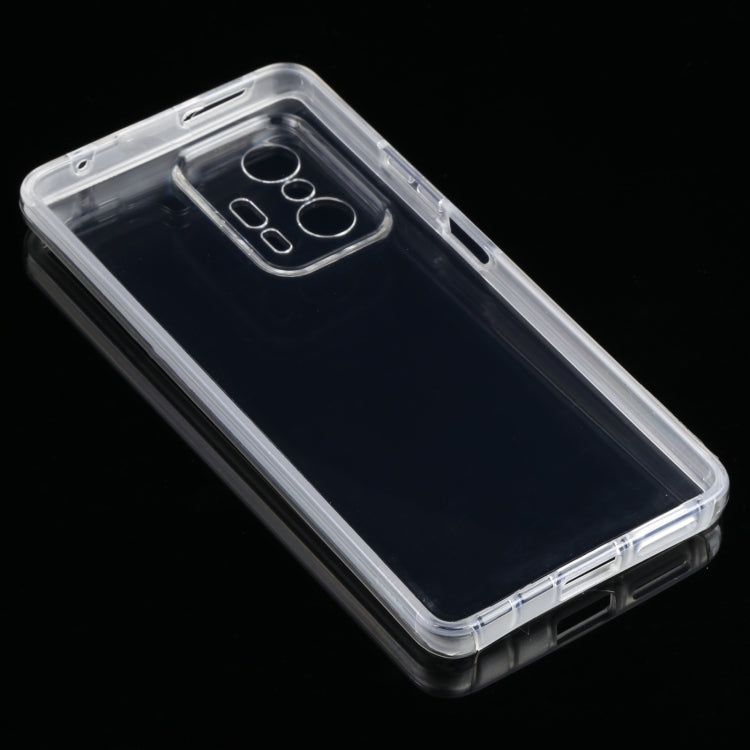 Custodia per telefono trasparente all-inclusive a doppia faccia ultrasottile in PC + TPU, For Xiaomi 11T