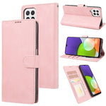 Custodia portafoglio in pelle PU per Samsung Galaxy M32 e A22