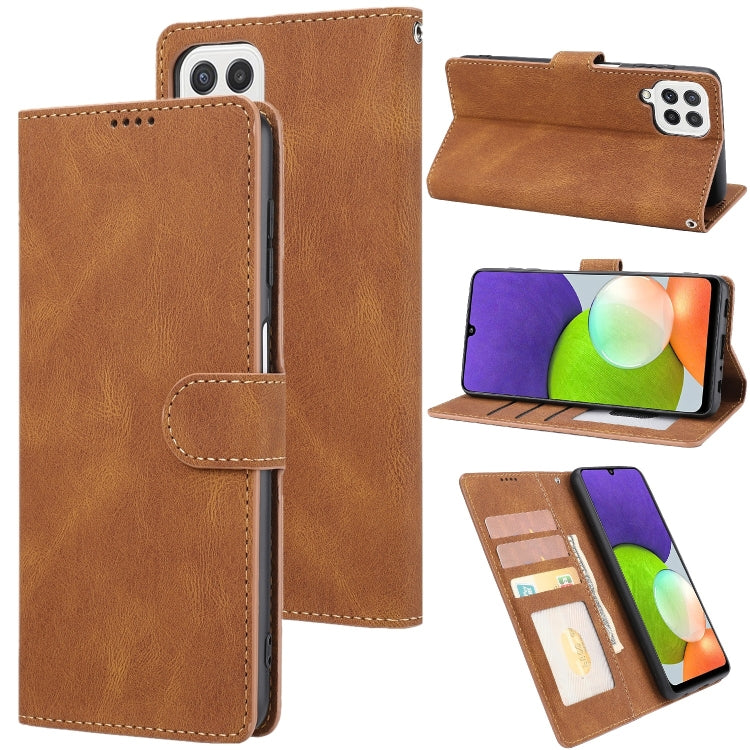 Custodia portafoglio in pelle PU per Samsung Galaxy M32 e A22