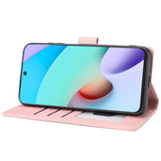 Fantasy Classic Skin-feel Texture in pelle di vitello Fibbia magnetica Flip orizzontale PU Custodia in pelle per telefono con supporto e slot per schede e portafoglio, For Xiaomi Redmi 10, For Xiaomi Redmi Note 11 / Poco M4 Pro 5G                      ...
