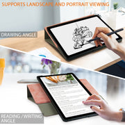 Custodia in pelle per tablet con rotazione a 360 gradi in tinta unita con supporto, For Samsung Galaxy Tab A7 10.4 2020, For Samsung Galaxy Tab A7 Lite  8.7 2021 T220 / T225, For Xiaomi Mi Pad 5 Pro 11 inch