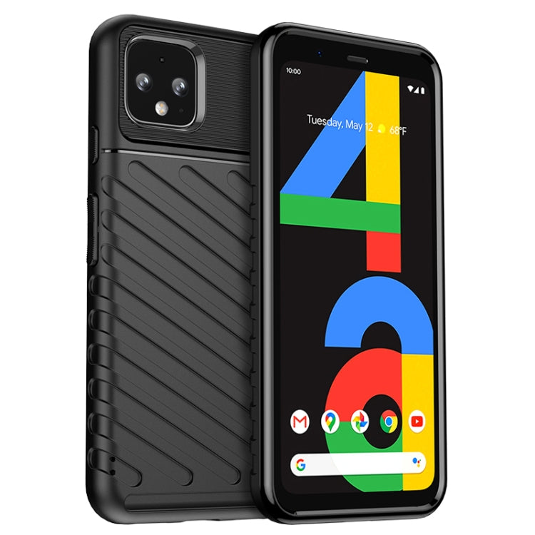 Custodia per telefono in TPU antiurto Thunderbolt, For Google Pixel 4, For Google Pixel 5a, For Google Pixel 6a