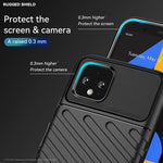 Custodia per telefono in TPU antiurto Thunderbolt, For Google Pixel 4, For Google Pixel 5a, For Google Pixel 6a