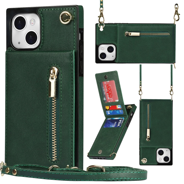 Custodia portafoglio con cerniera per iPhone 13 mini