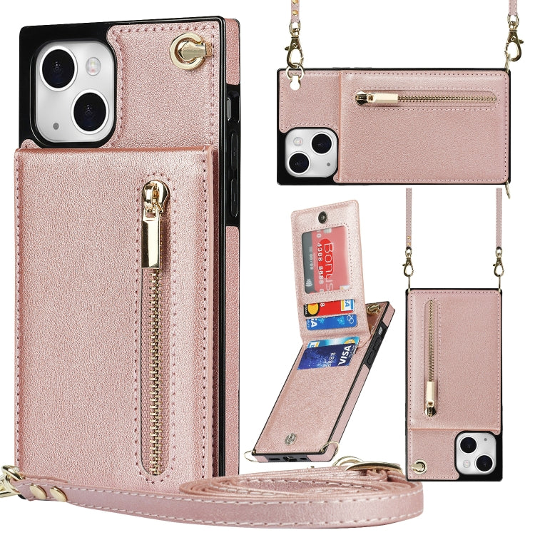 Custodia portafoglio con cerniera per iPhone 13 mini