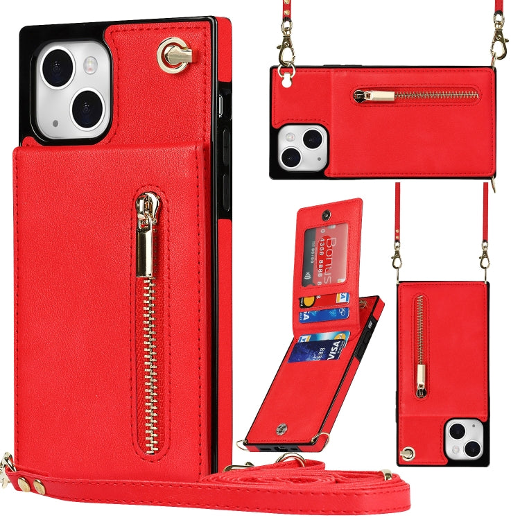 Custodia portafoglio con cerniera per iPhone 13 mini