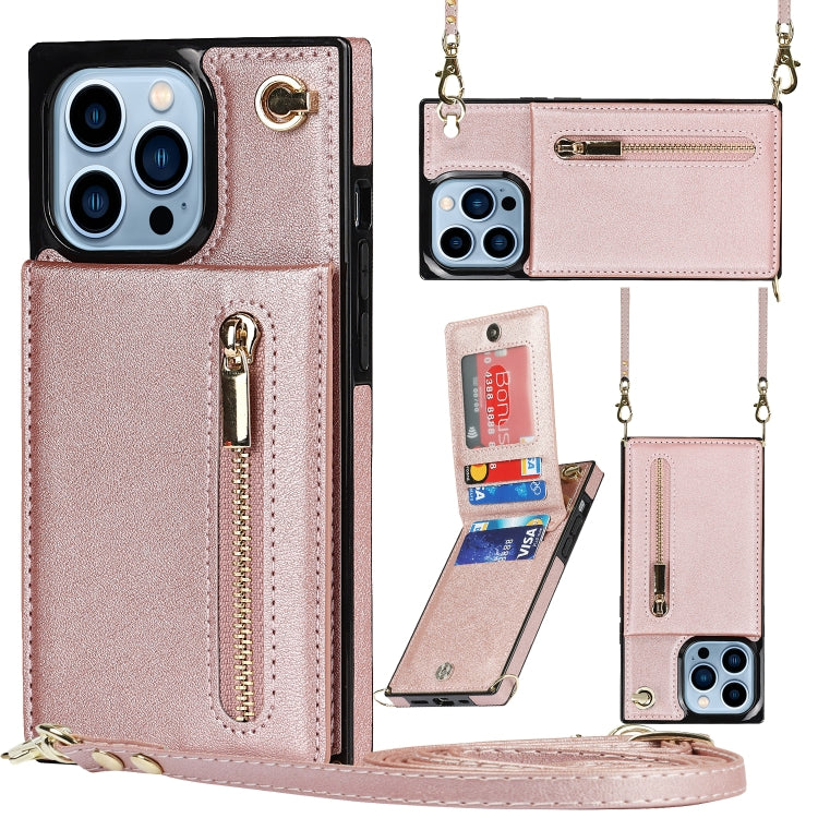 Custodia portafoglio con cerniera per iPhone 13 mini
