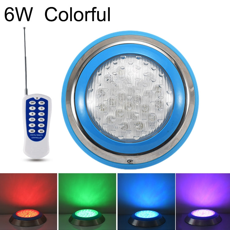 Luce subacquea a LED in acciaio inox per piscina 6W-54W