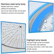 Luce subacquea a LED in acciaio inox per piscina 6W-54W
