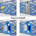 Luce subacquea LED in acciaio inox per piscina 6W-54W