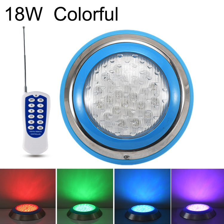 Luce subacquea LED in acciaio inox per piscina 6W-54W