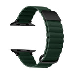 Cinturino con cinturino in pelle magnetica per Apple Watch Series, 7 41mm / 6&SE&5&4 40mm / 3&2&1 38mm, 7 45mm / 6&SE&5&4 44mm / 3&2&1 42mm